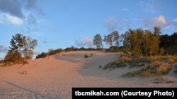 Indiana Dunes National Lakeshore is known for its beautiful beaches.