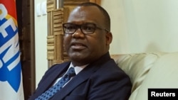 Corneille Nangaa, président de la Commission électorale nationale indépendante de la RDC, 12 mai 2017.
