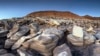 An area called Ice Cream Rocks within Petrified Forest National Park