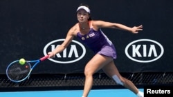 资料照：中国网球名将彭帅