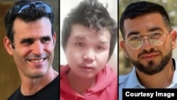 留在加沙的最后三名已故人质：以色列平民德罗尔·奥尔、泰国公民苏提萨克·林塔拉克和以色列军士长兰·格维利(从左至右) 