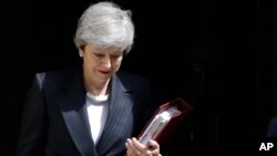 د بریتانیا صدراعظمه تریزا می