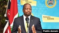 Muthaayii Kaagwee, Ministeerii Kaabinee Fayyaa Keeniyaa.