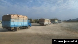 တရုတ် မြန်မာနယ်စပ် ကုန်သွယ်ရေး ယခင်မှတ်တမ်းဓာတ်ပုံ။