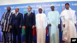 Sommet du G5 Sahel, Bamako, Mali, le 2 juillet 2017.