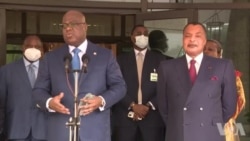 Tshisekedi à Brazzaville : "Nous n'allons pas vers une rupture de la coalition"