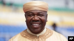 Ali Bongo, président du Gabon, à Libreville, le 13 janvier 2017.
