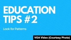Education Tips 2 Look for Patterns