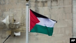 Le drapeau de l'état palestinien