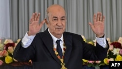 Le nouveau président algérien Abdelmadjid Tebboune, le 19 décembre 2019