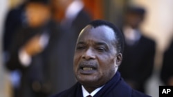 Denis Sassou Nguesso, président de la République du Congo