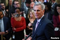 资料照：美国联邦众议院议长麦卡锡