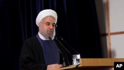 Le président iranien Hassan Rouhani à Téhéran, le 21 janvier 2016. (Site officiel de la présidence iranienne via AP)
