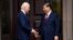 美国总统拜登与中国领导人习近平在加州费罗丽举行双边会谈。（2023年11月15日）