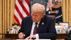 အမေရိကန်အစိုးရ မူဝါဒအပြောင်းအလဲတွေ သမ္မတအမိန့်နဲ့ ထရမ့်ထုတ်ပြန်