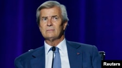 Vincent Bolloré, le 17 avril 2015 à Paris.