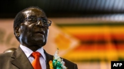 L’ex-président du Zimbabwe Robert Mugabe à Harare, 07 avril 2016.