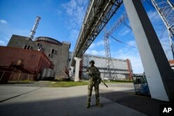 Російський військовик на ЗАЕС