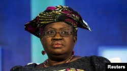 Ngozi Okonjo-Iweala, ancienne ministre des finances du Nigeria, participe à un panel lors de la réunion annuelle de la Clinton Global Initiative à New York, le 27 septembre 2015. REUTERS/Lucas Jackson/archives