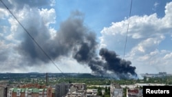 Bombardimet në Donetsk