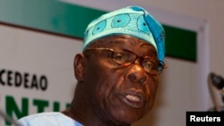 L'ancien président nigérian Olusegun Obasanjo.