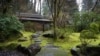 Japanese Gardens Bridge Indoor, Outdoor Space